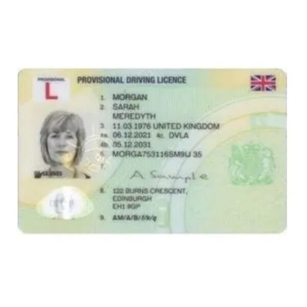 Buy Provisional UK Driving Licence
