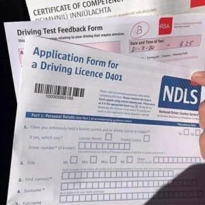 first time driving license