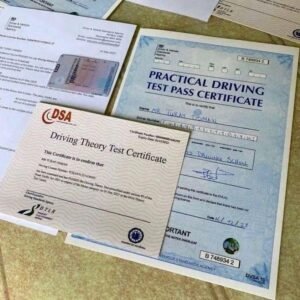 Buy Practical Test Certificate